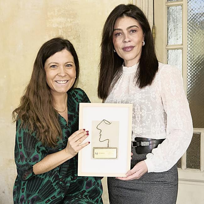 Rita Dias, Directora de Marketing y Comunicación de Lancôme, junto a Alejandra De La Cruz, Advocacy & Influencer Manager.